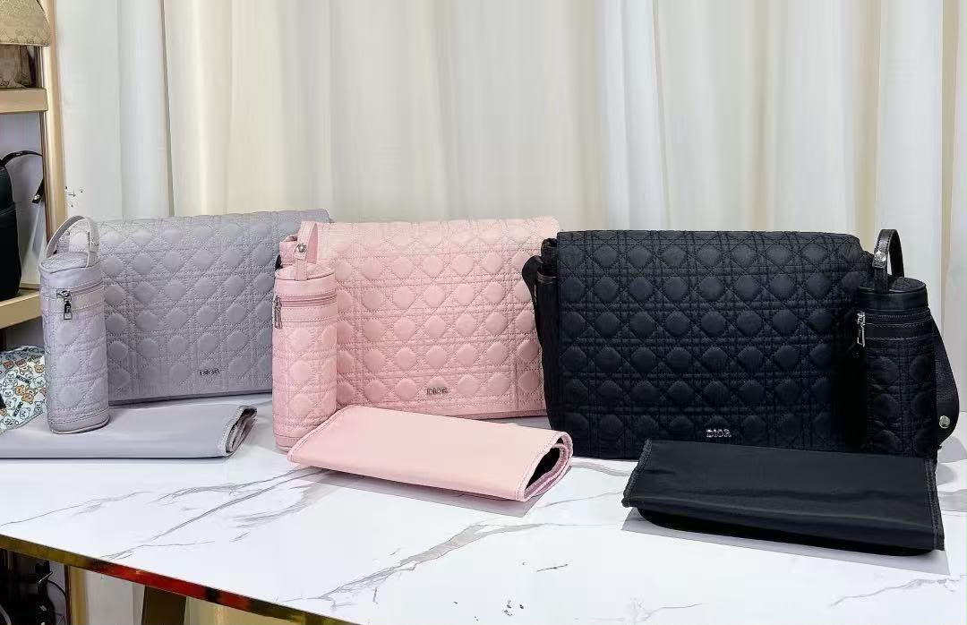 Dior Cannage Baby Bag Set