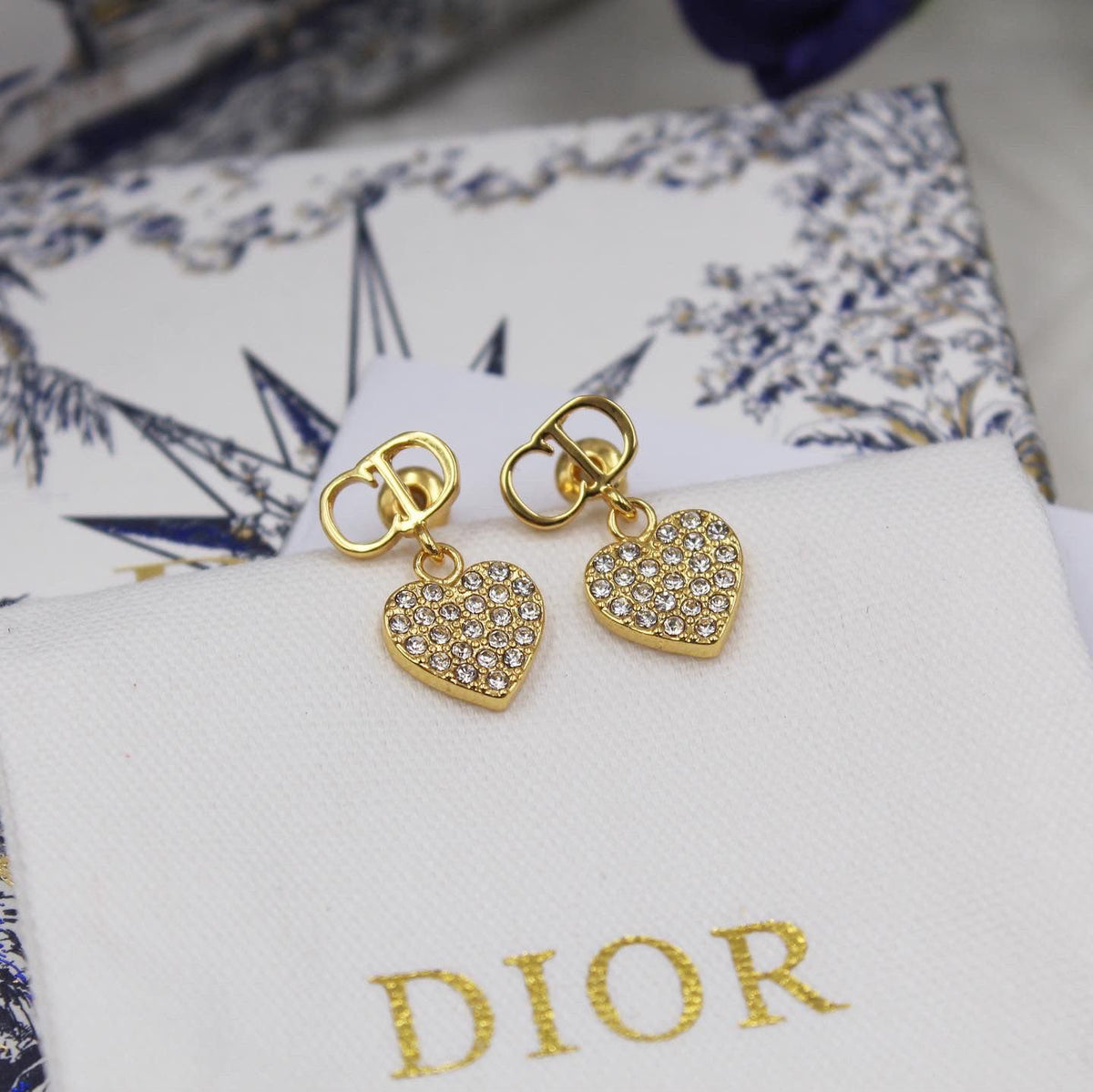 Dior heart Gold Ring