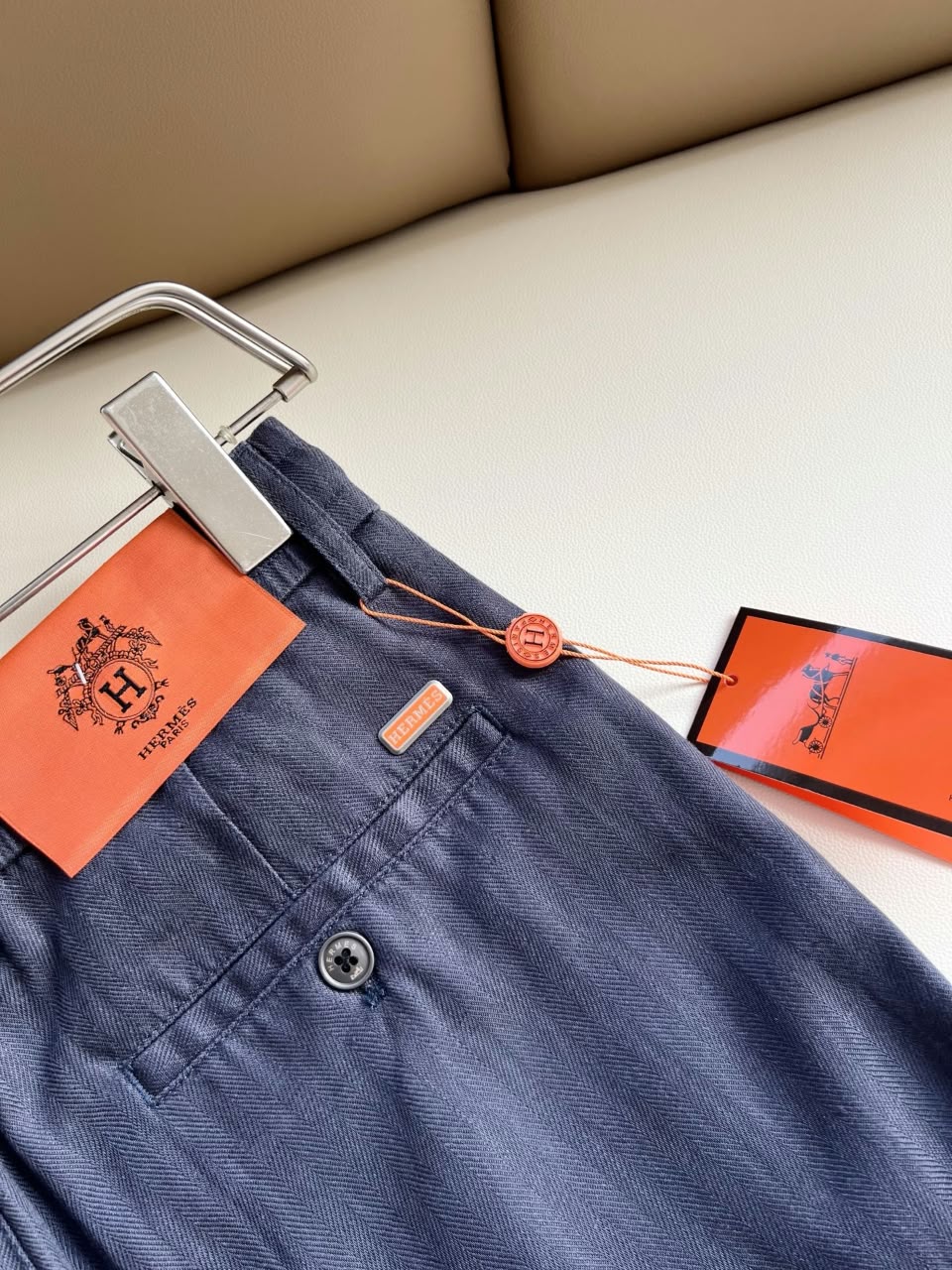 HERMES Drawstring Trousers