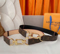 Louis Vuitton Monogram Canvas Hook Belt