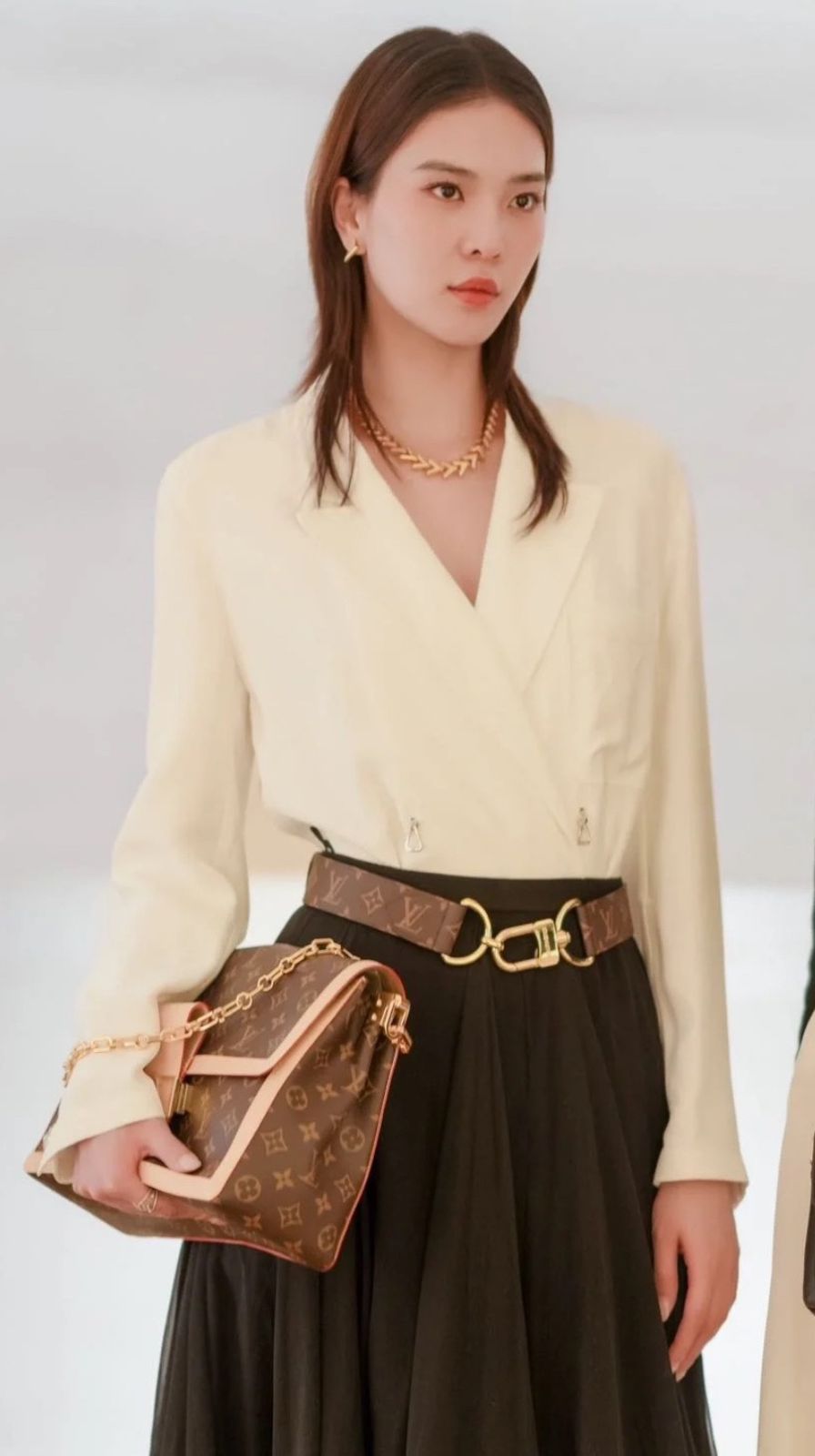 Louis Vuitton Monogram Canvas Hook Belt