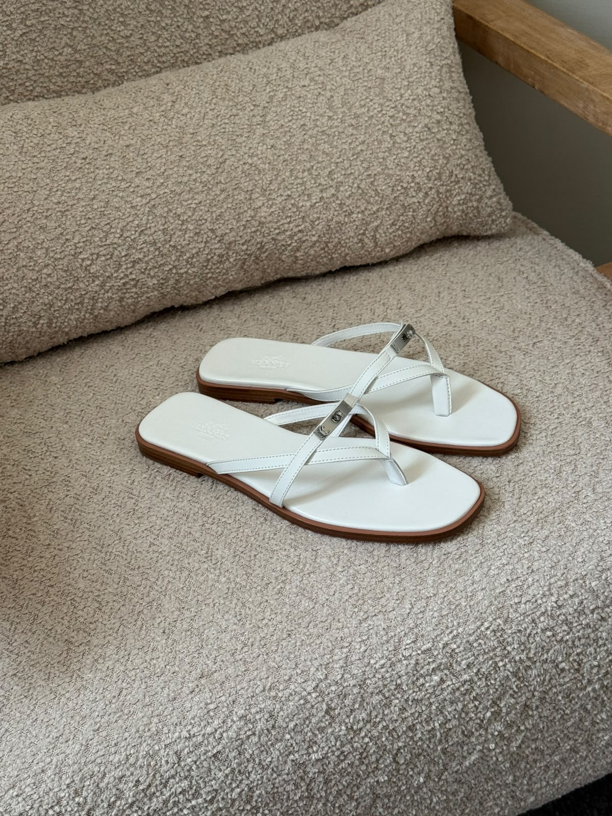 Hermès Strappy Flat Sandals