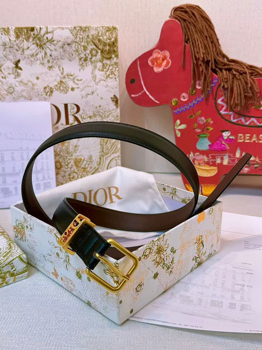 DIOR — 30 Montaigne Belt