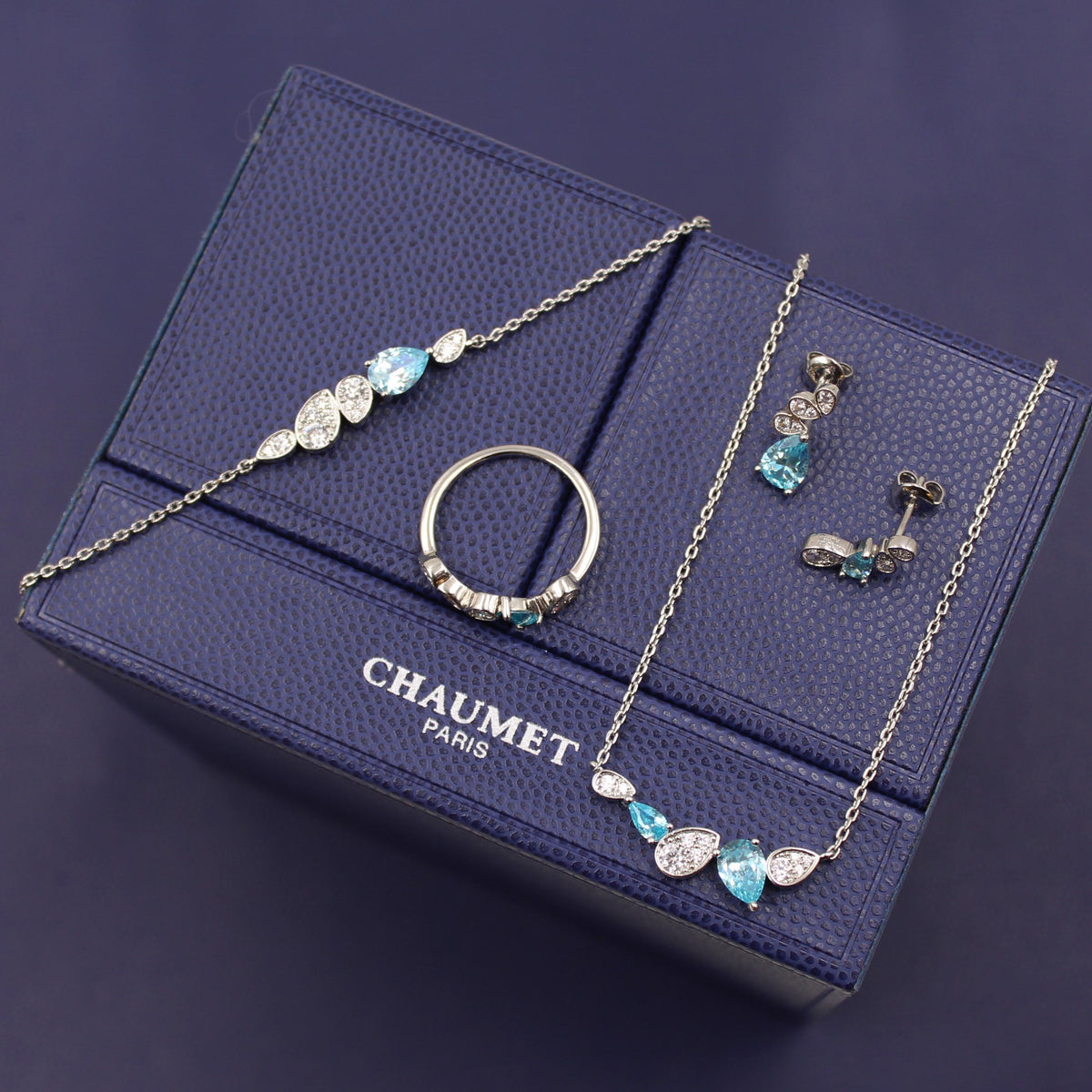 CHAUMET Joséphine Necklace Bracelet Ring and Earrings Set