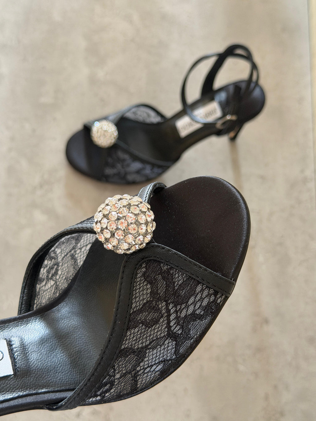 Jimmy Choo Crystal Ball Embellished