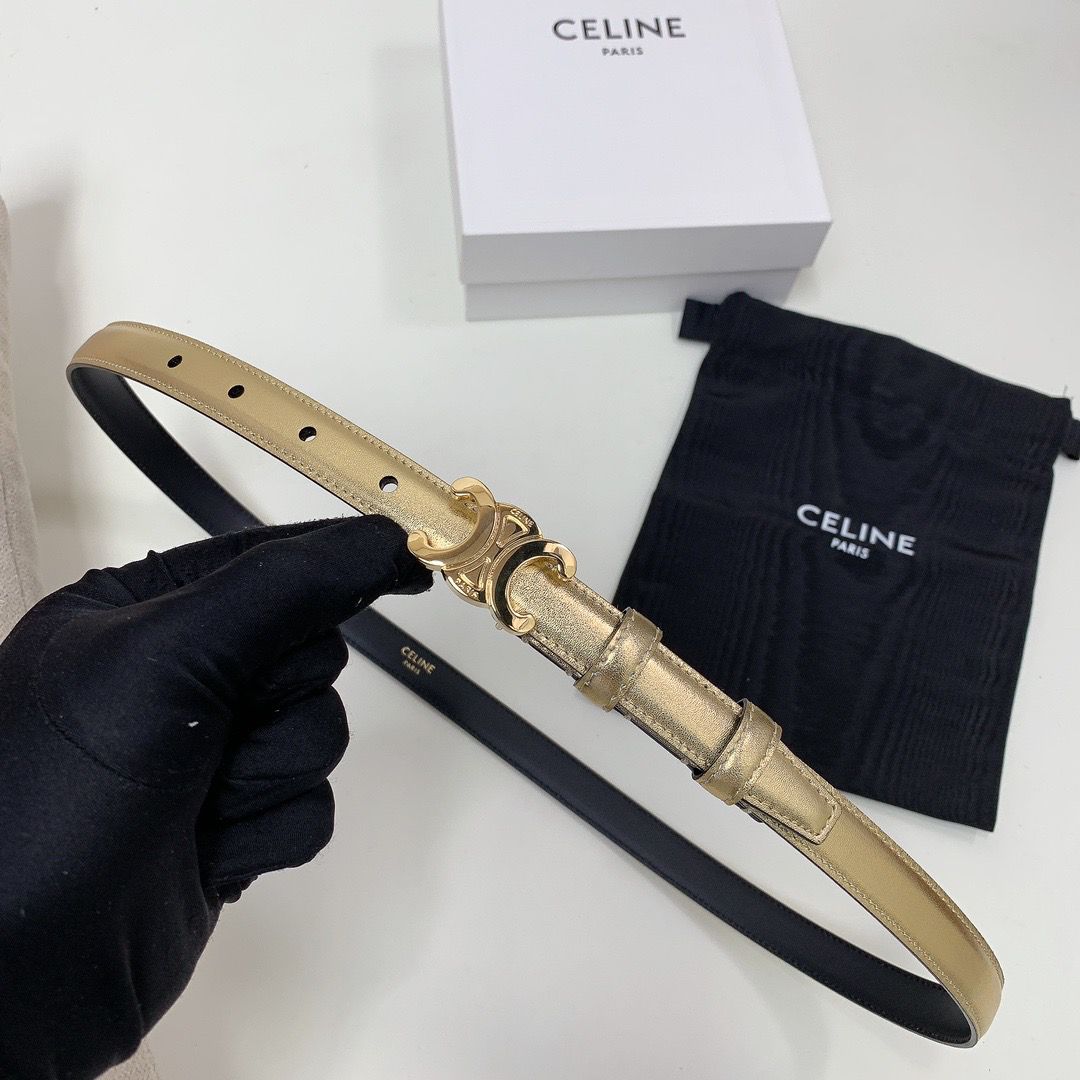 CELINE — Triomphe Belt
