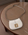 Fendi FFi Leather Shoulder Bag