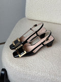 Roger Vivier Belle Vivier Patent Leather Slingback