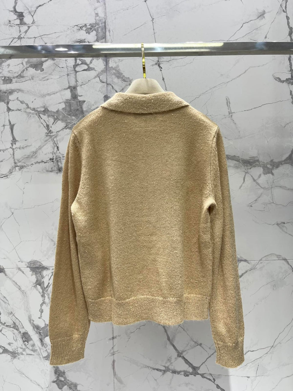 Miu Miu Cashmere Polo Sweater