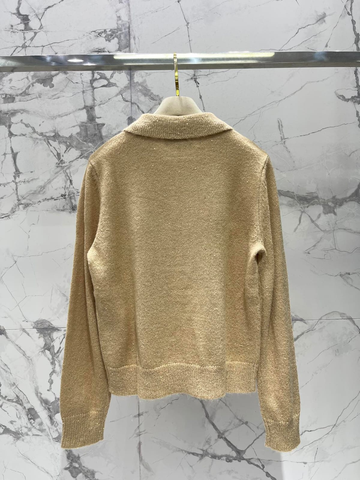 Miu Miu Cashmere Polo Sweater