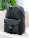 Montblanc Pattern Flap Pocket Backpack