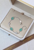 Boucheron Paris Turquoise and Diamond Bracelet