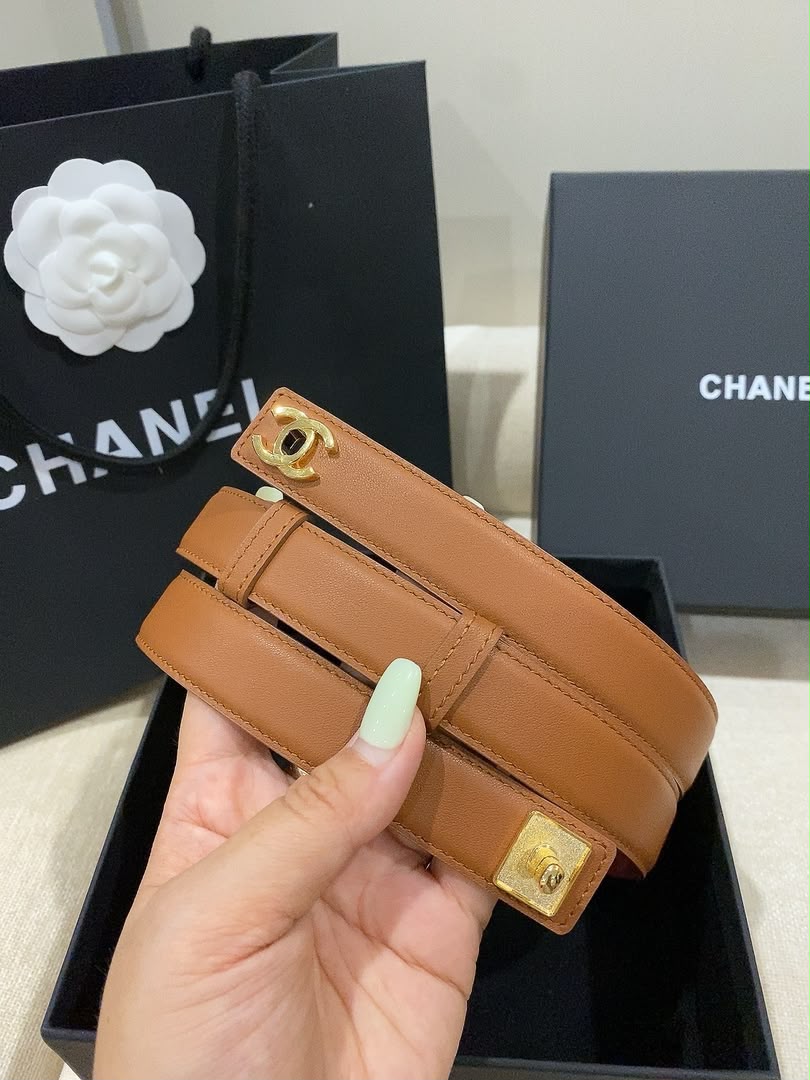 Chanel CC Turnlock Belt