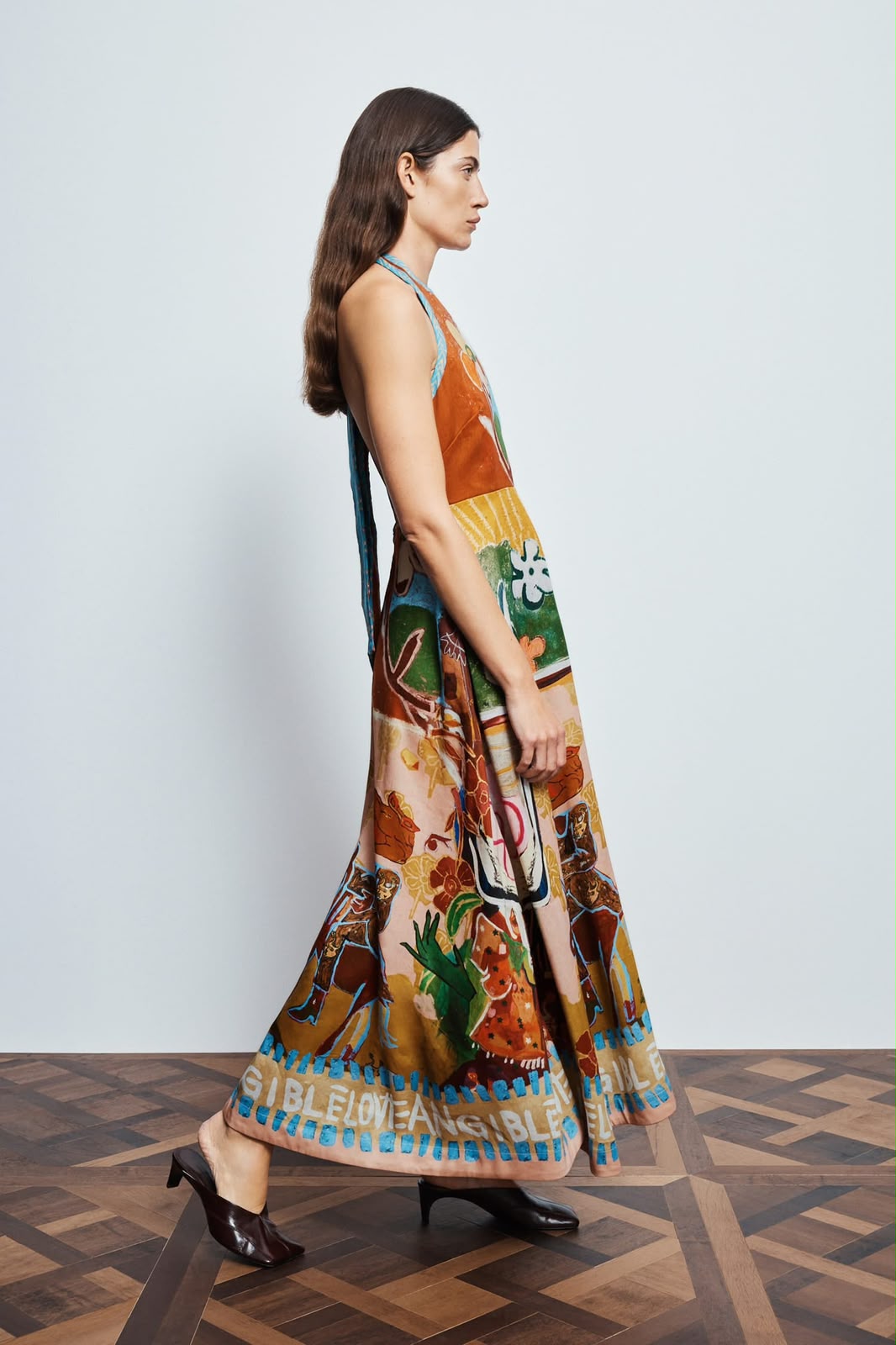 ALEMAIS  Multi-Color Scenic and Floral Print