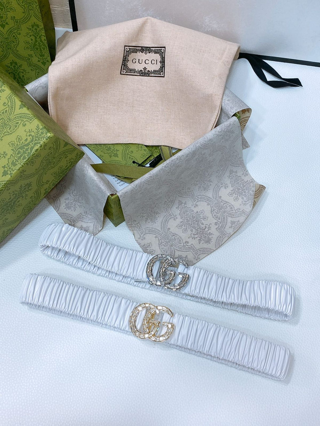 Gucci GG Marmont Elastic Belt