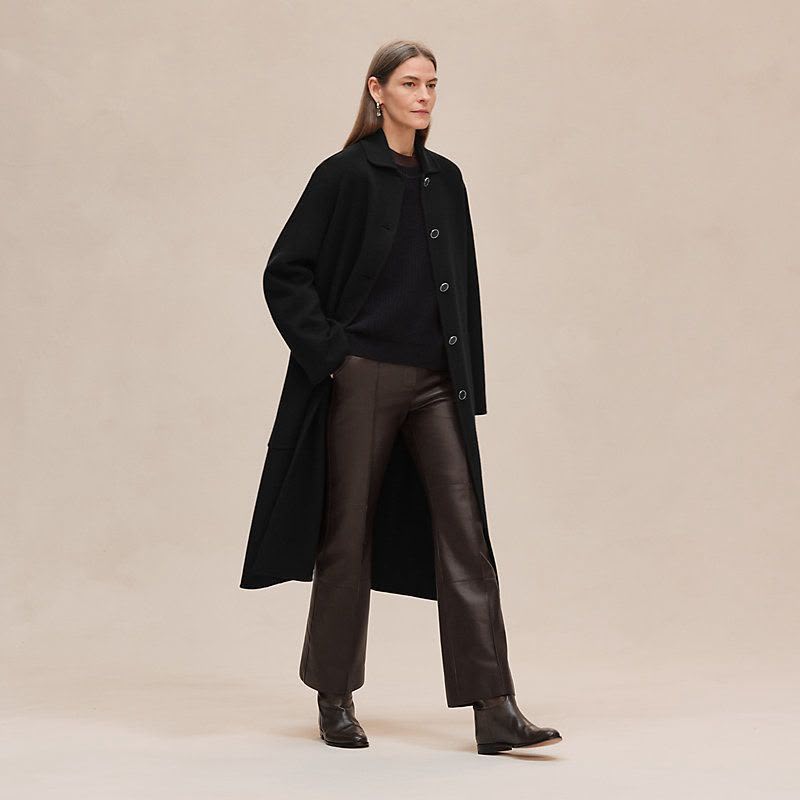 Hermès Long Wool Coat / Trench in Multiple Colorways
