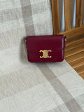 Celine Triomphe Bag in Smooth Calfskin / 18 CM
