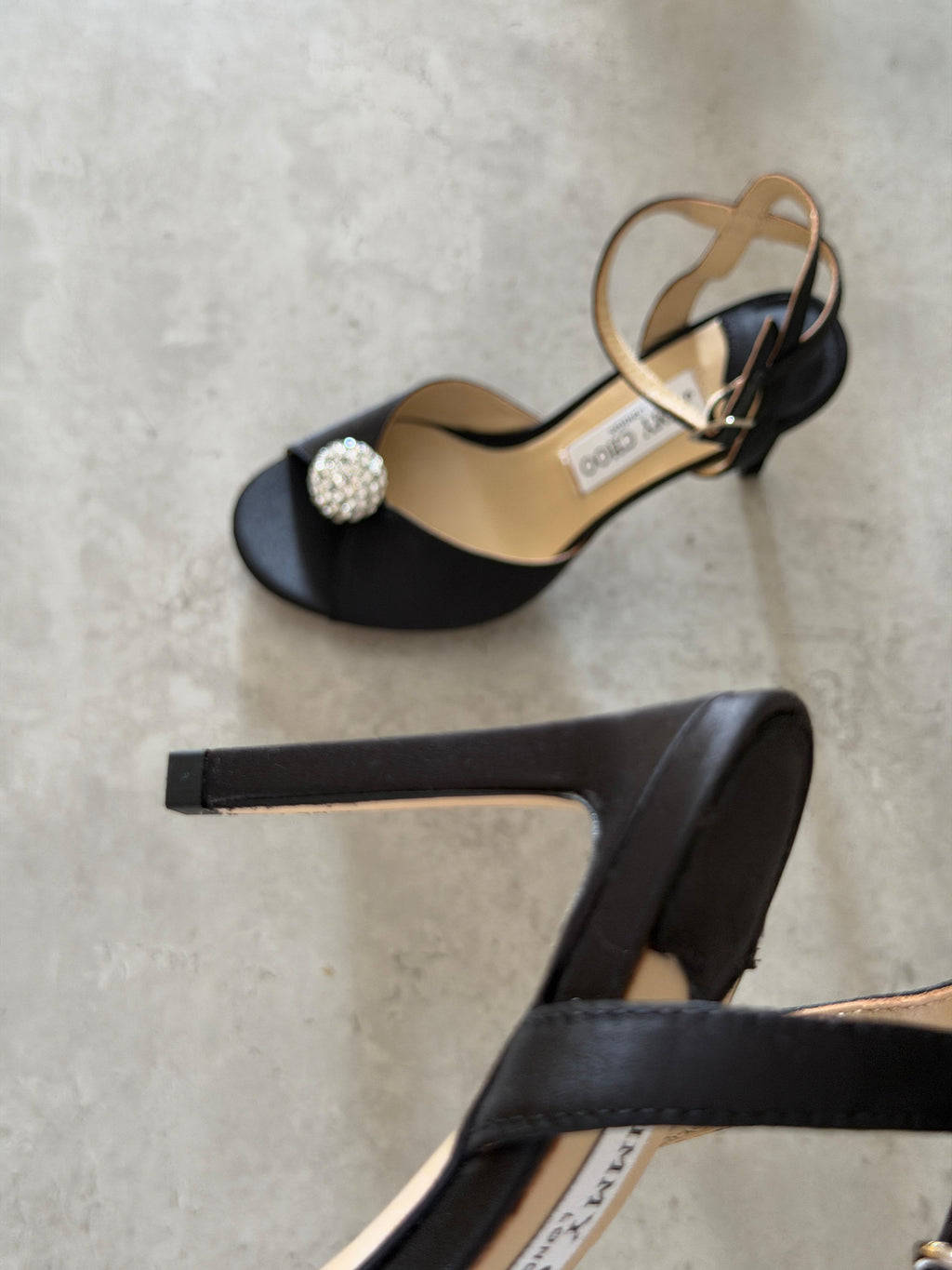 Jimmy Choo Crystal Ball Embellished