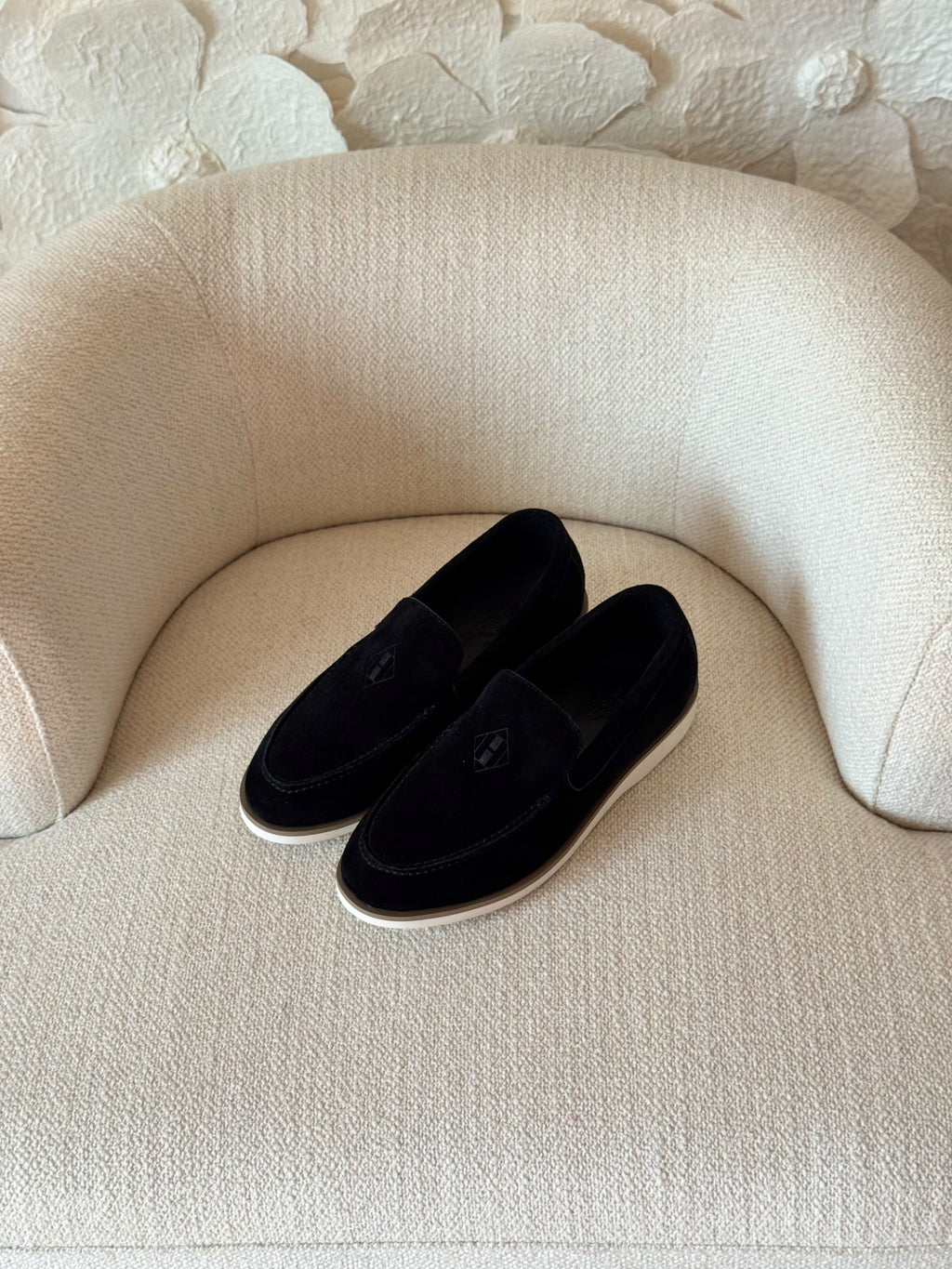 Hermès Men's Suede Loafers