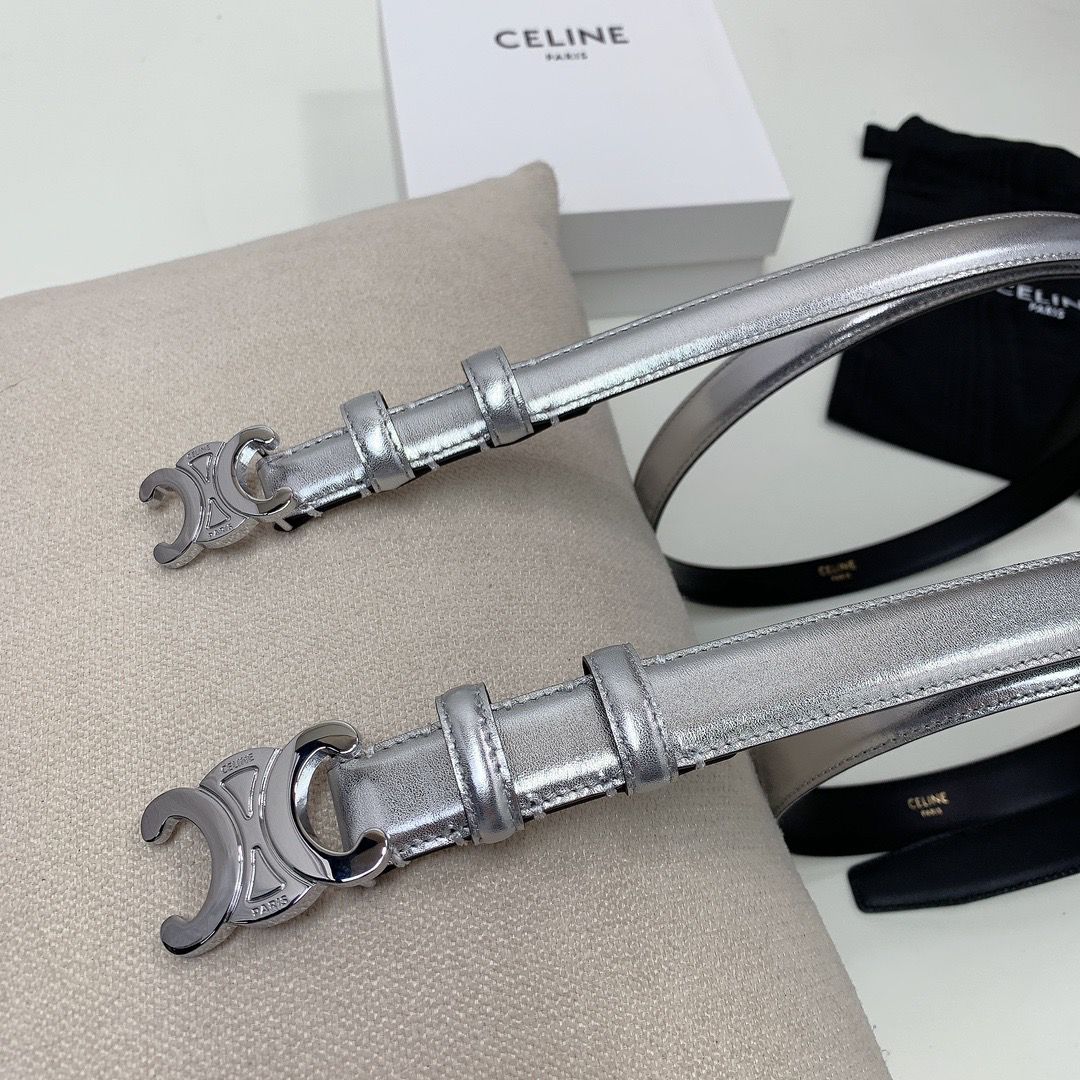 CELINE — Triomphe Belt