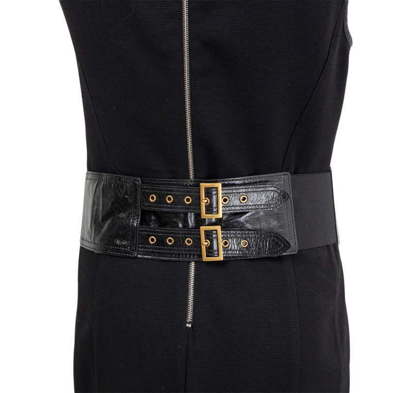 Dior D-Charm Double Buckle Corset Belt