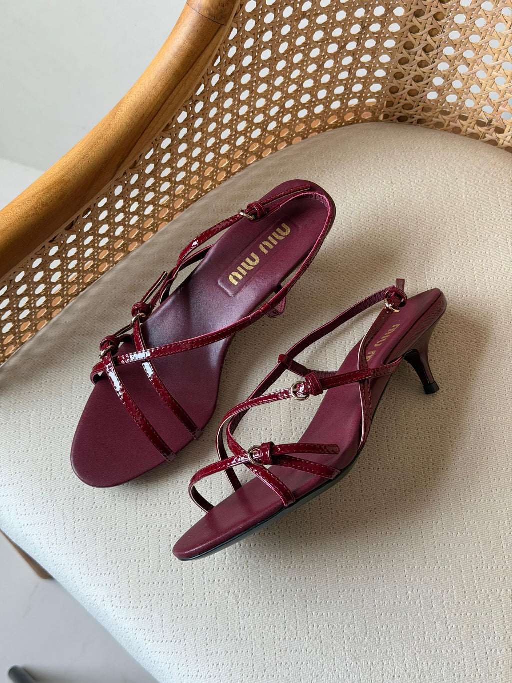 MIU MIU Strappy Heels