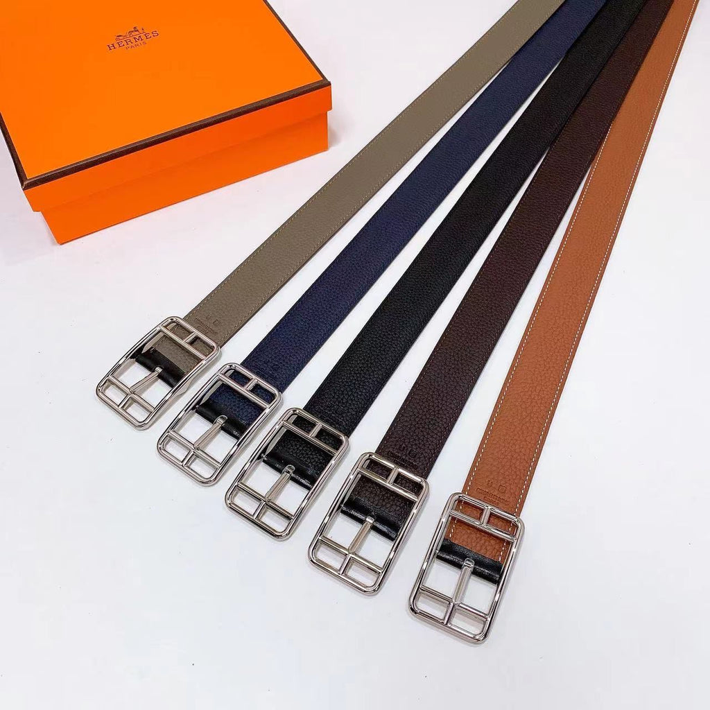 Hermès – Royal belt buckle & Reversible leather