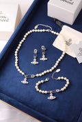 Vivienne Westwood Pearl Orb Jewelry Set
