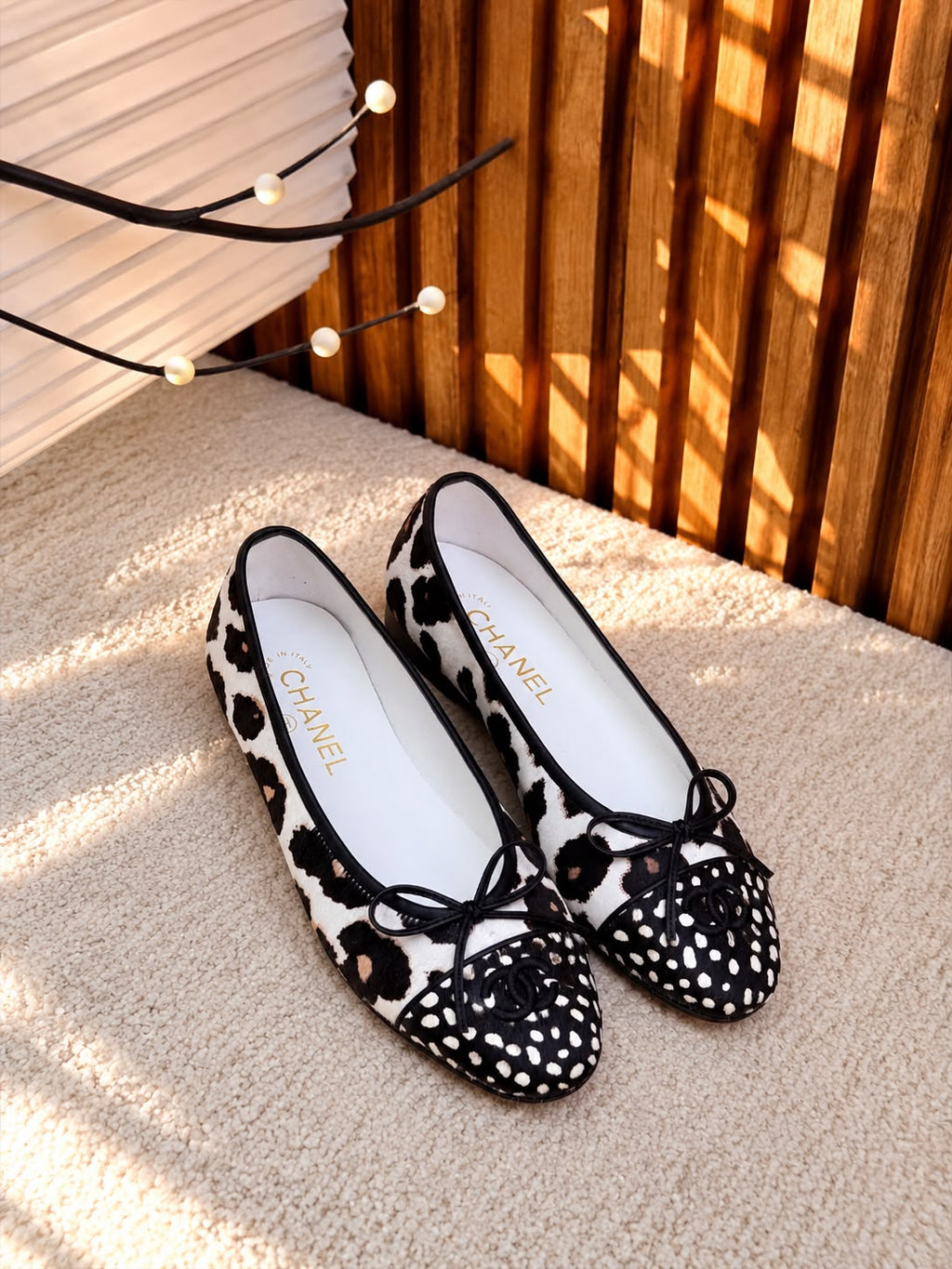 Chanel Calf Hair / Pony Hair Ballet
