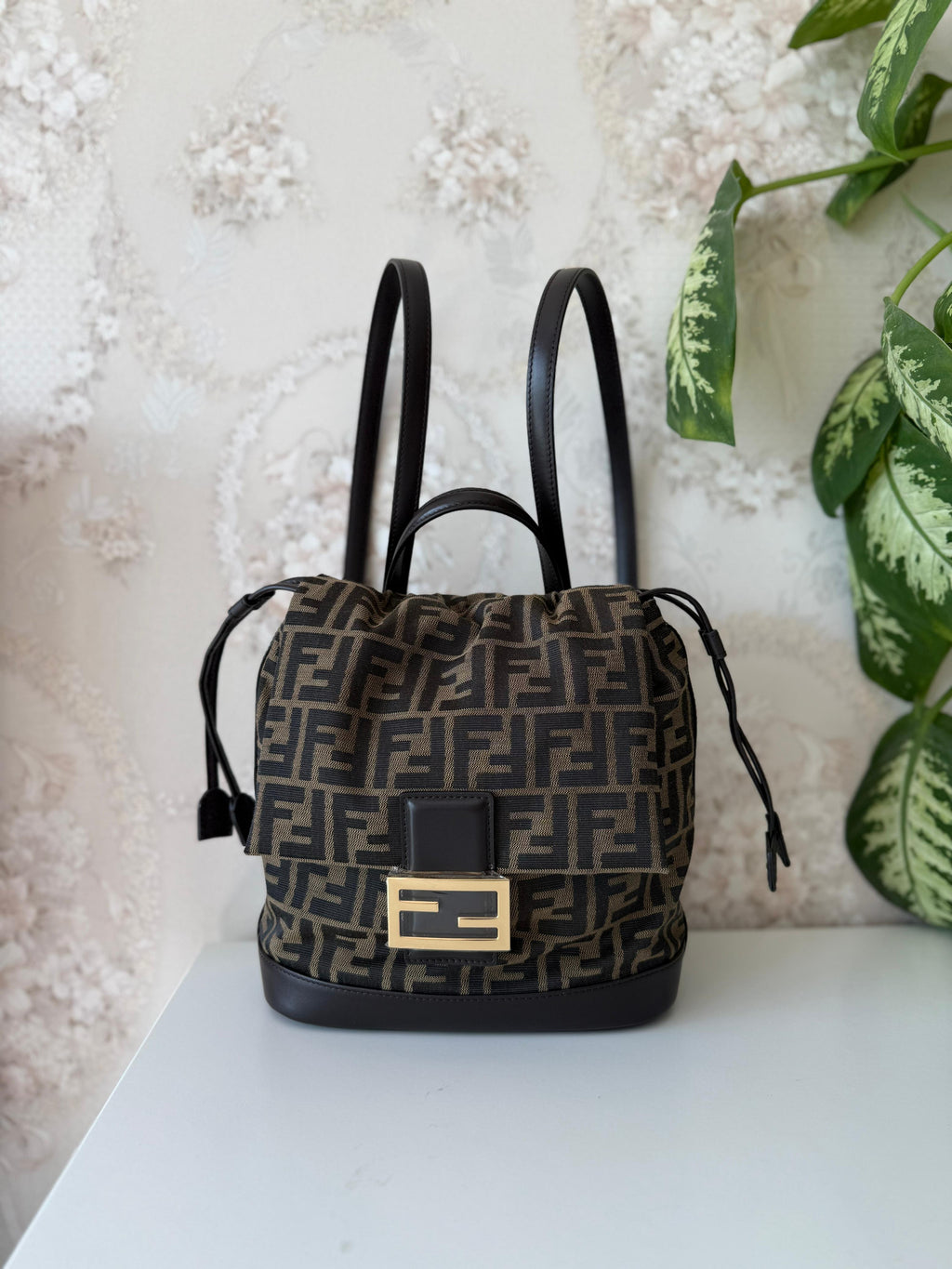 Fendi FF Zucca Print Canvas