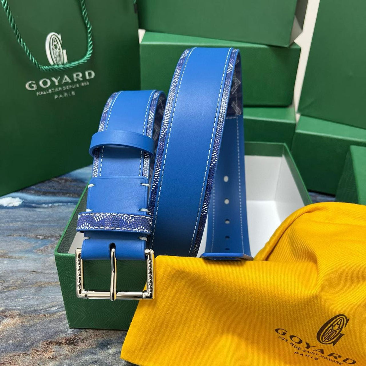 Goyard Edmond Reversible BeltEdmond Reversible Belt