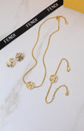Fendi F Is Fendi Crystal Jewelry Set