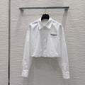 Louis Vuitton White Button