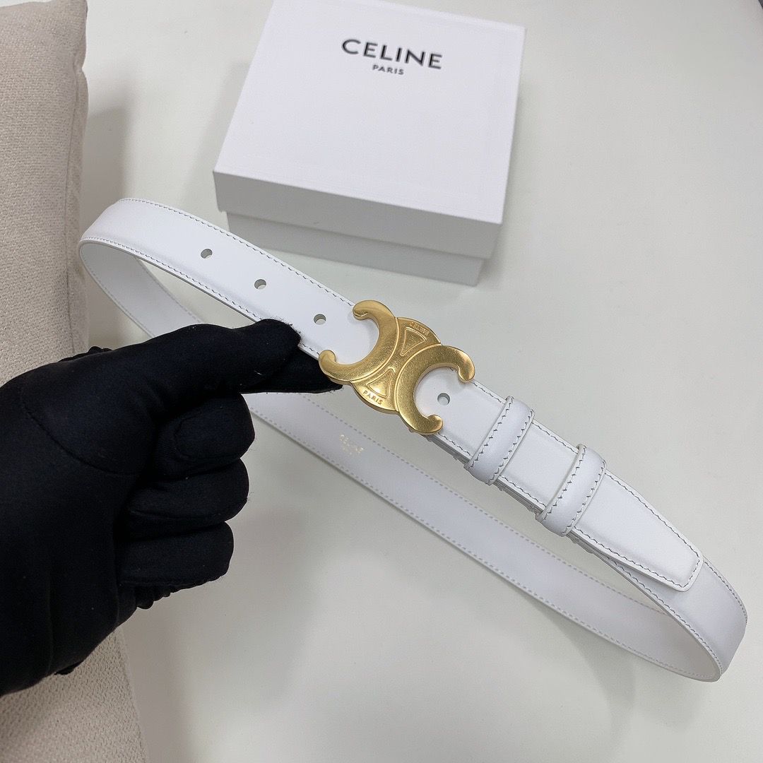 CELINE — Triomphe Belt