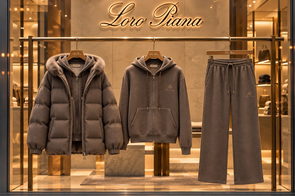 Loro Piana Cashmere Zip Hoodie