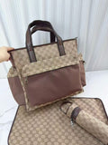 Gucci GG Front Pocket Baby Tote Set