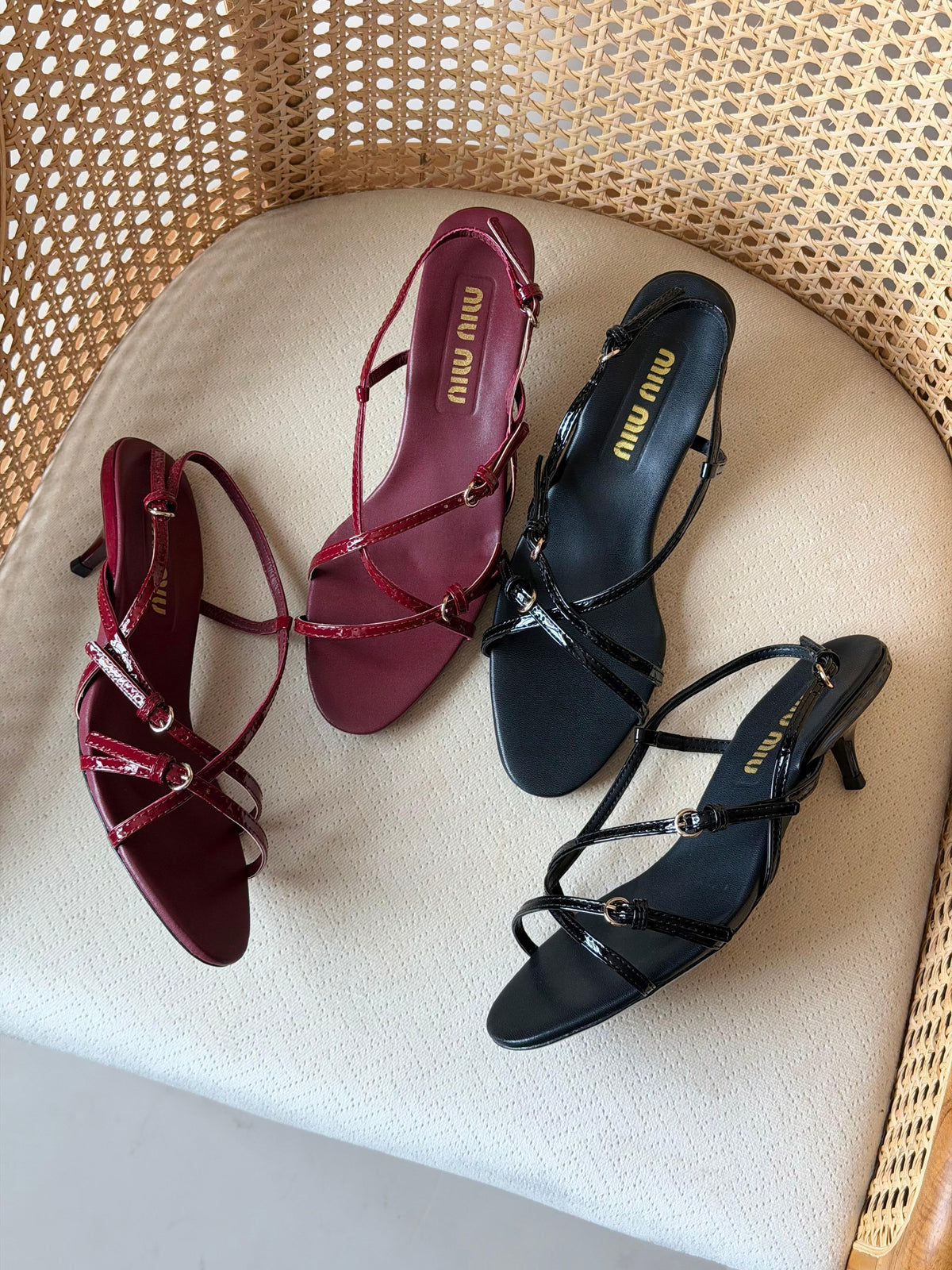 MIU MIU Strappy Heels