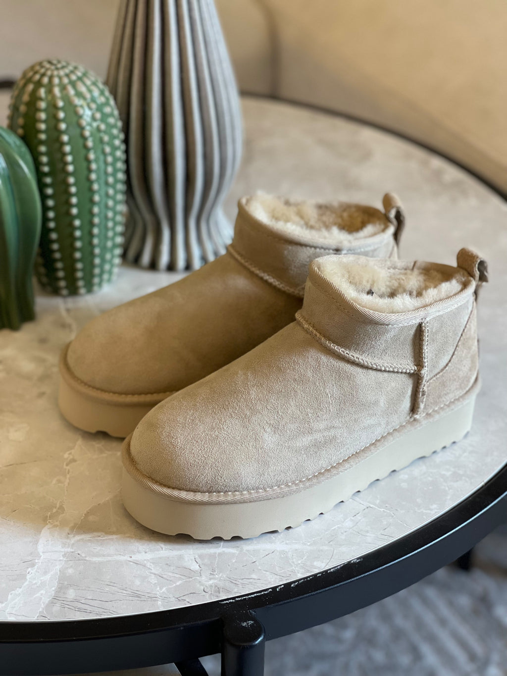 UGG Lined Mini Platform Boots