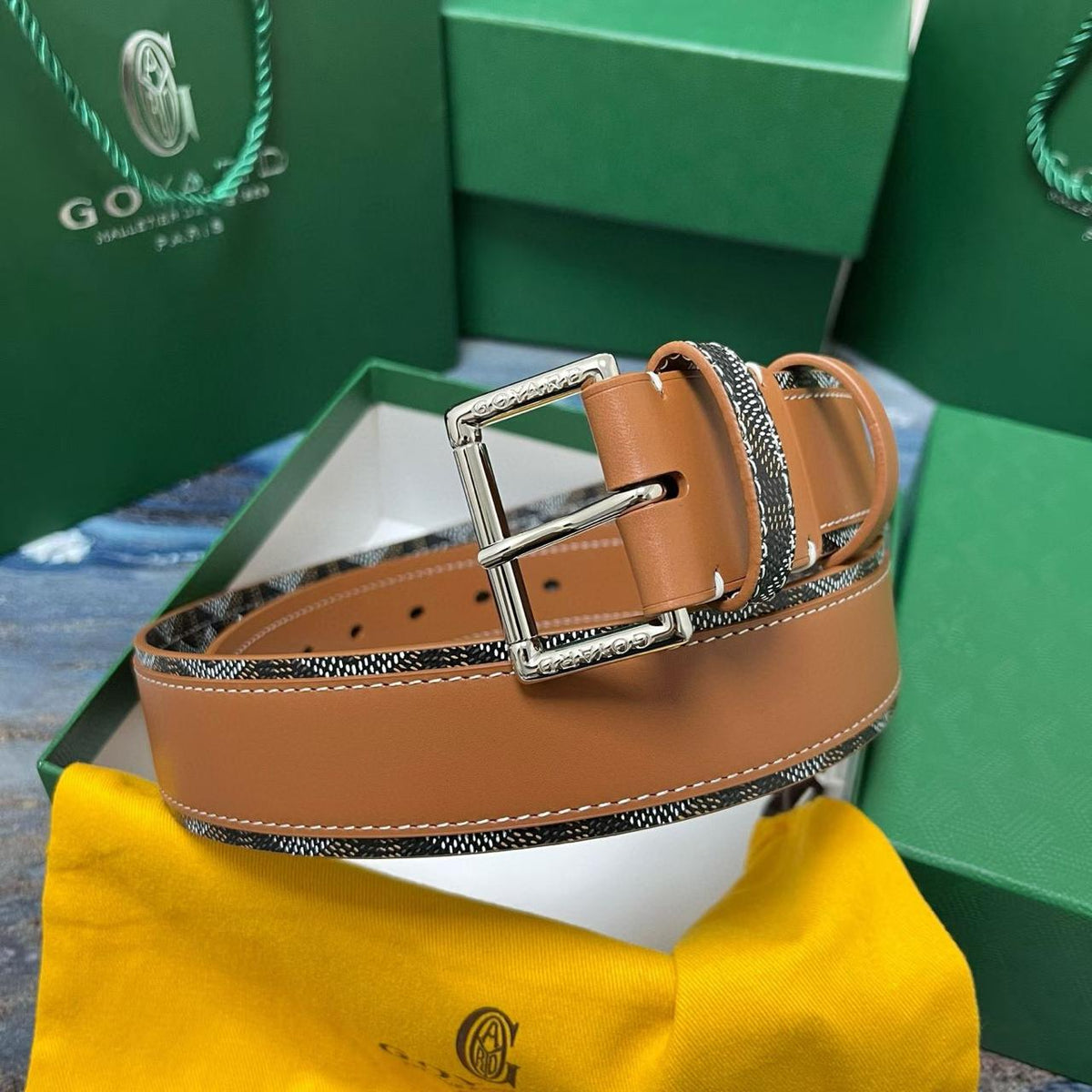 Goyard Edmond Reversible BeltEdmond Reversible Belt