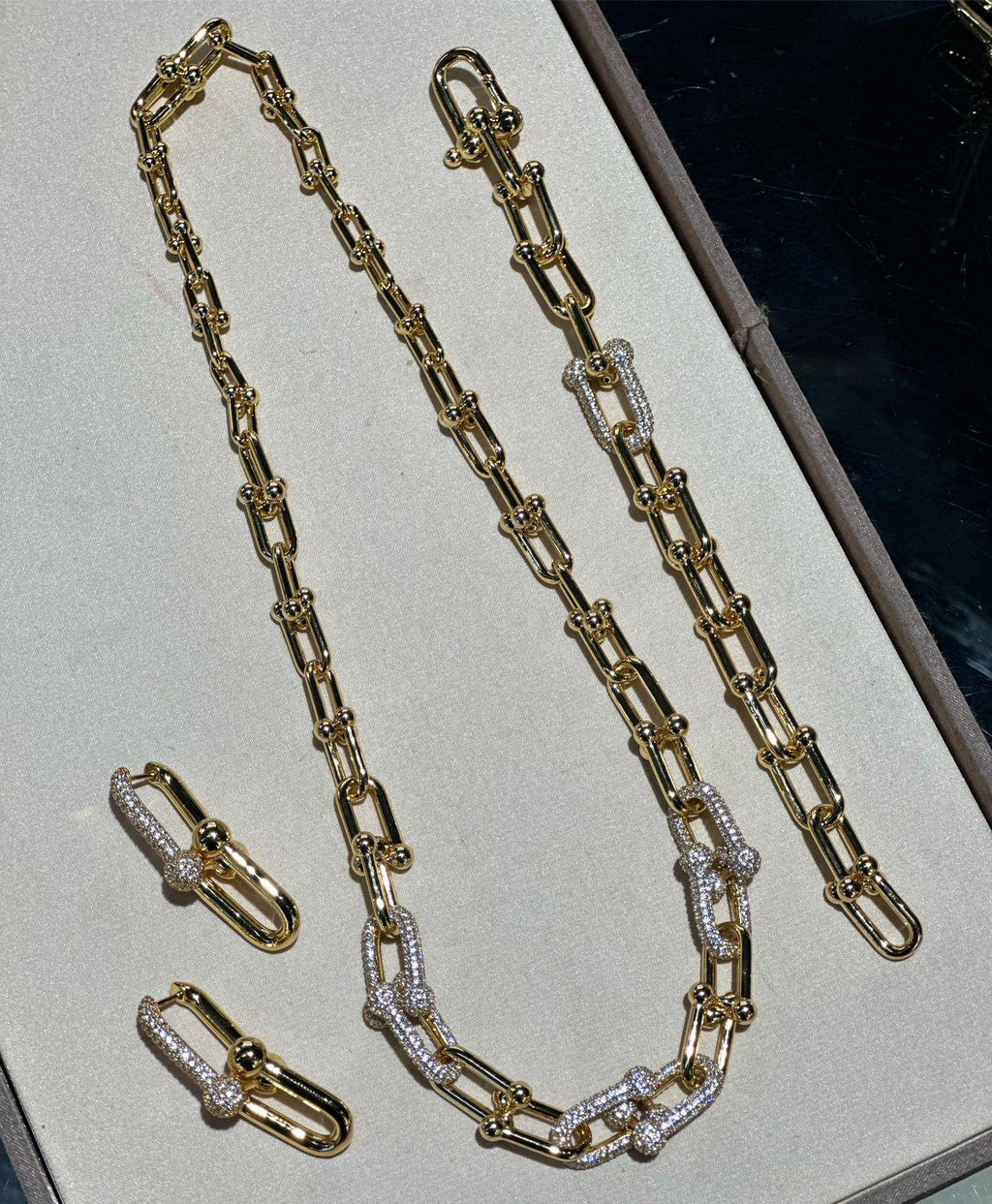 Tiffany & Co. HardWear Necklace, Bracelet & Earrings Set