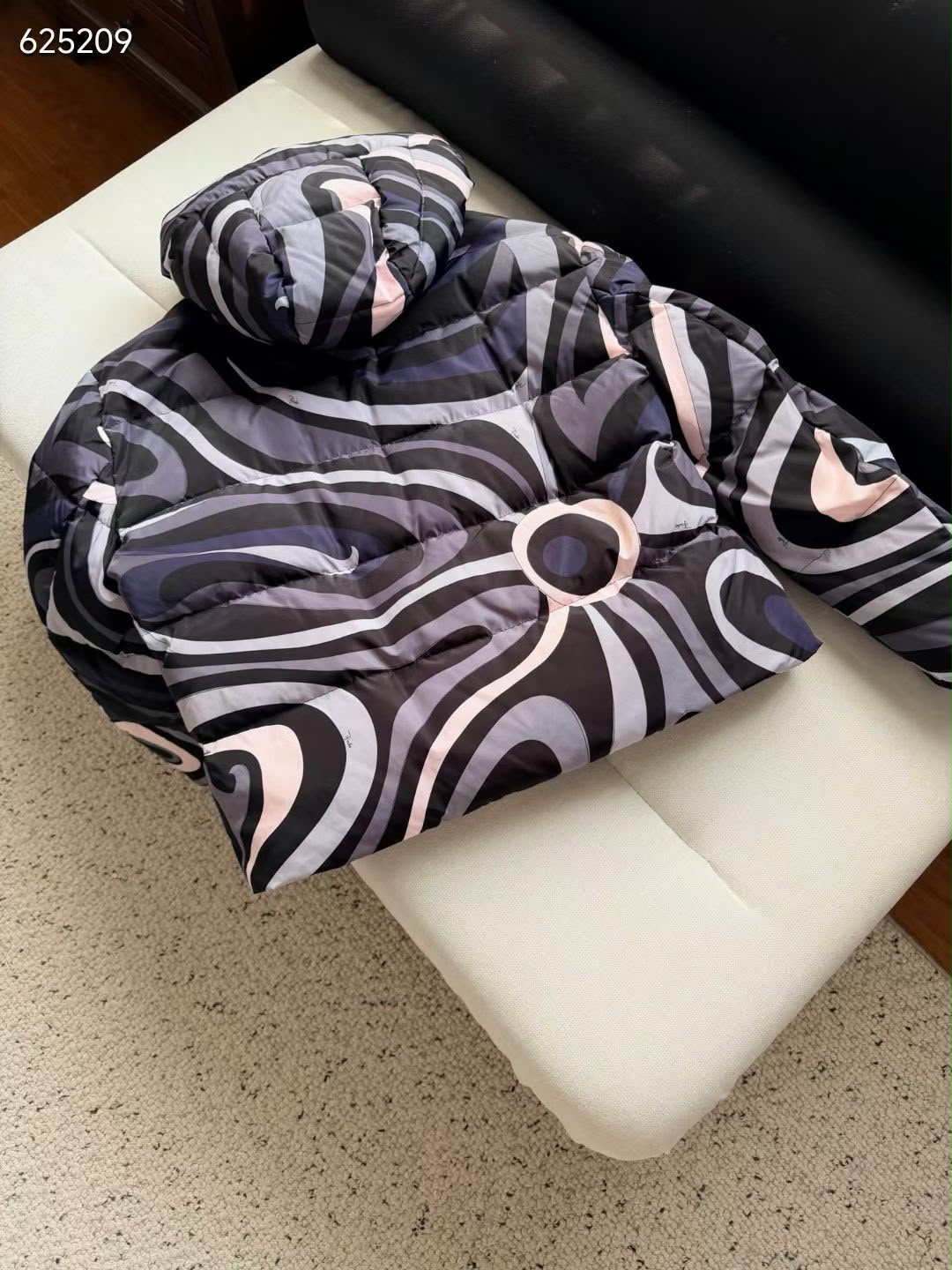 PUCCI Printed Hooded Puffer Jacket