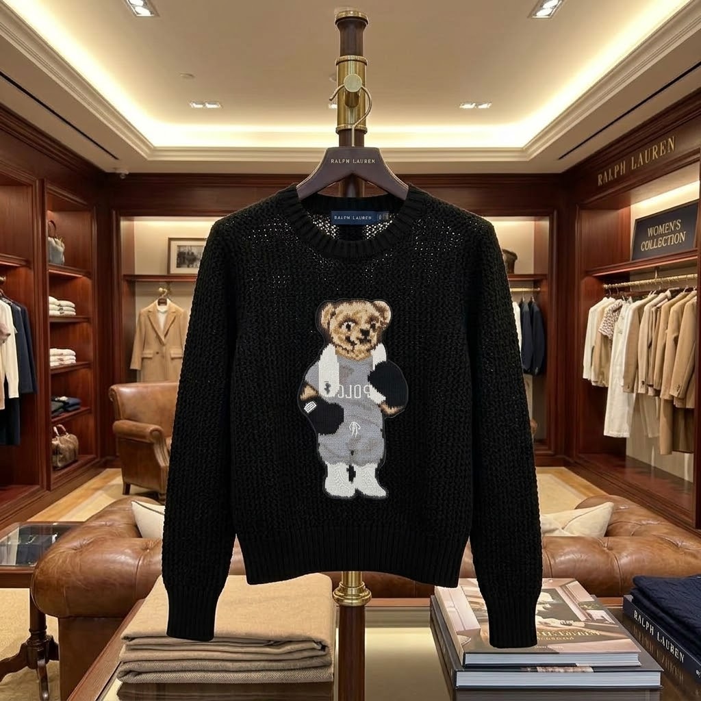 Polo Bear Crewneck Sweater