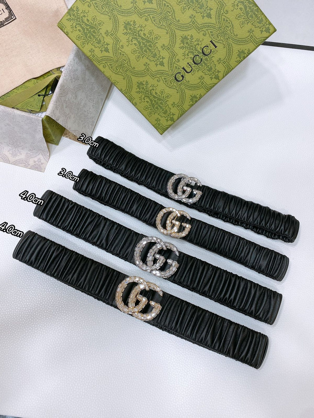 Gucci GG Marmont Elastic Belt