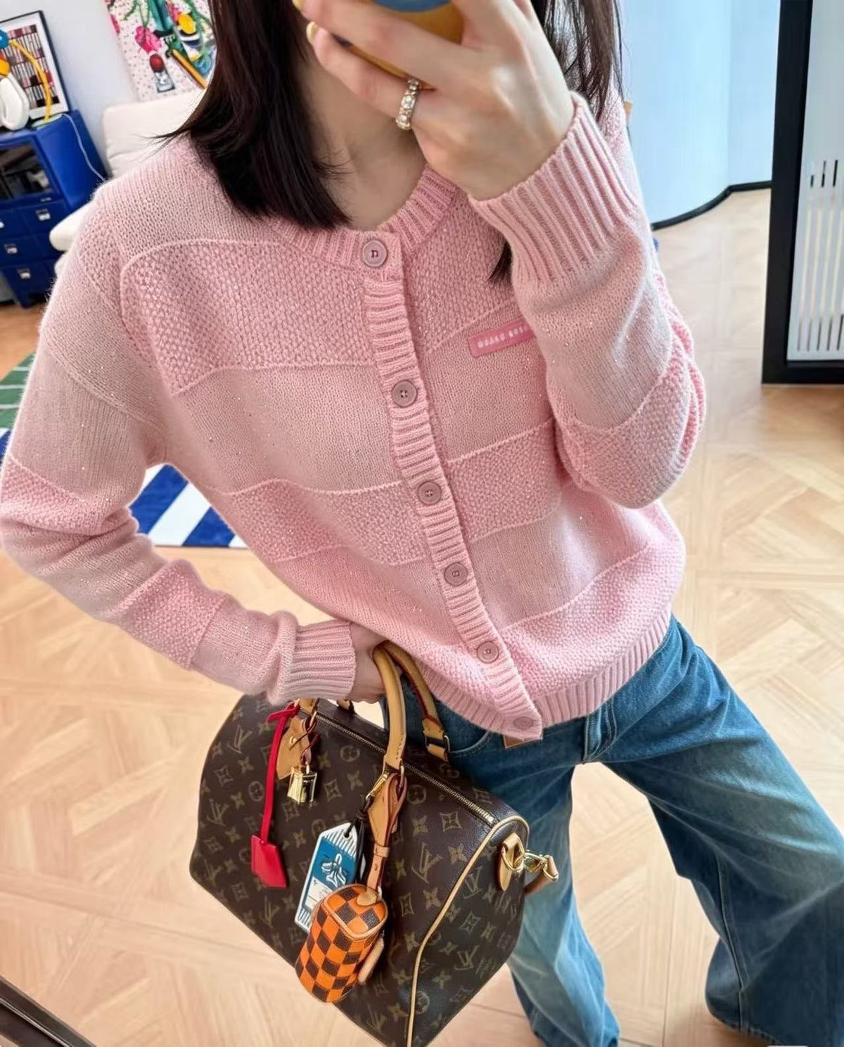 MlU MlU  Knitted Cardigan