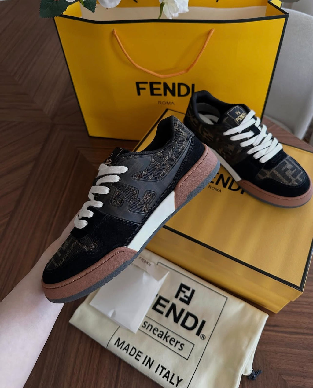 Fendi Match Sneakers