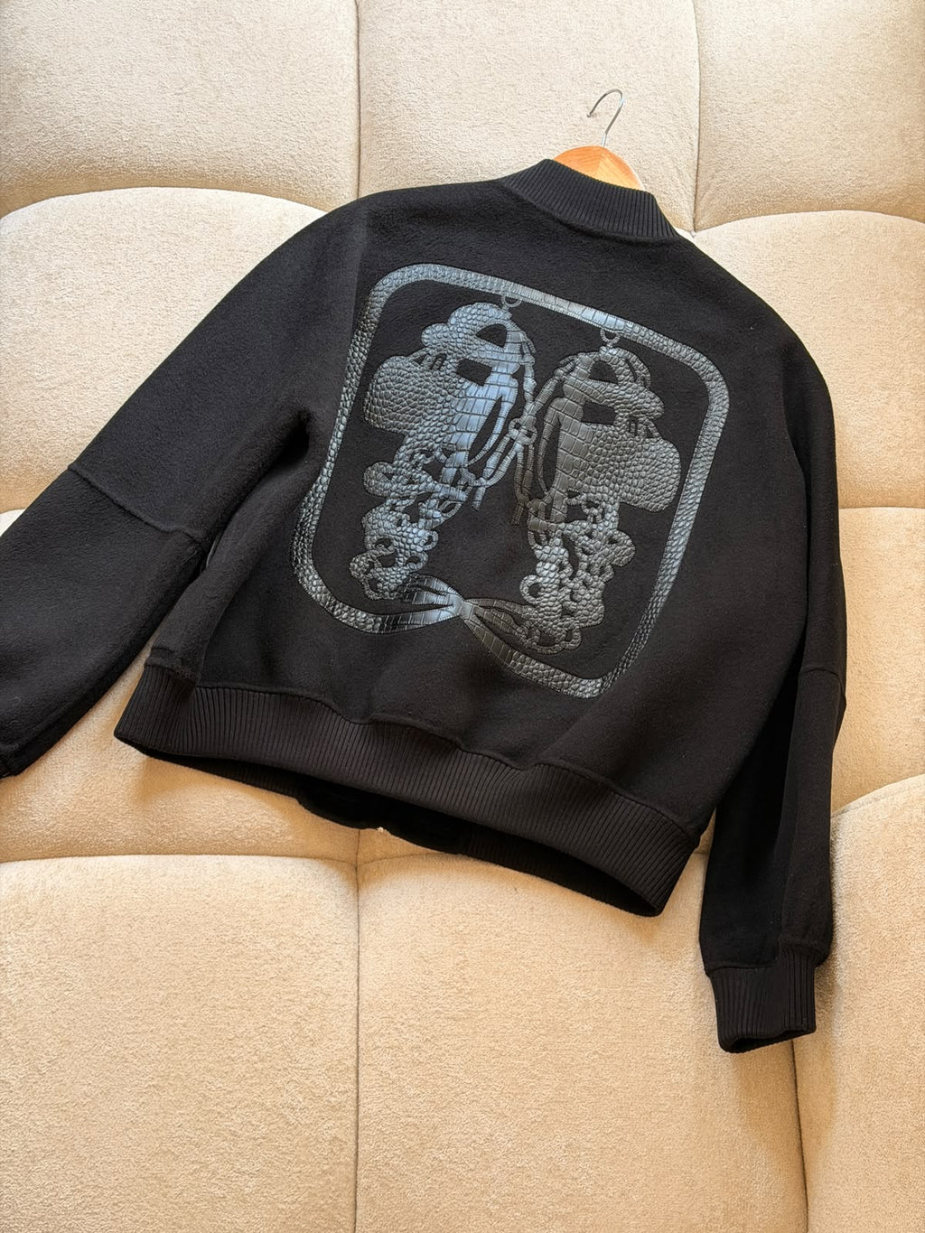 Hermès — Étriers Bomber Jacket