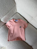 Moncler Kids Salmon Logo Tee