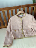 Miu Miu Cropped Tweed Jacket