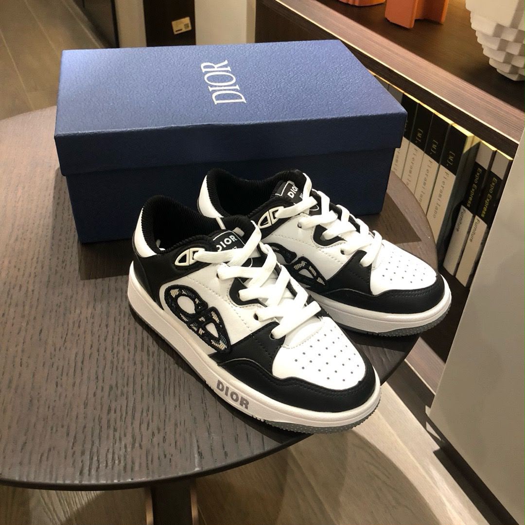 Dior Kids Lace Up CD Sneakers