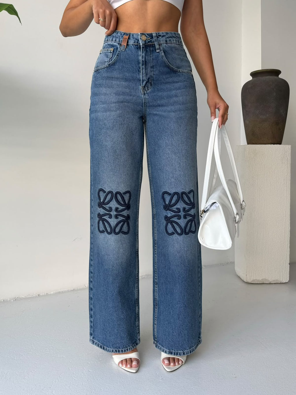 LOEWE Wide-Leg Jeans